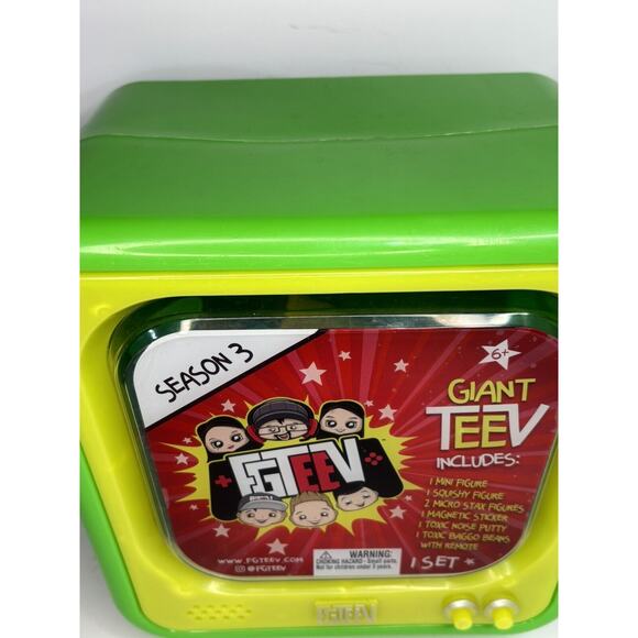 FGTeeV Giant TV TEEV Loose **Season 3** Dental Hygeine Baggo Beans Derpy Bacon - Picture 3 of 7